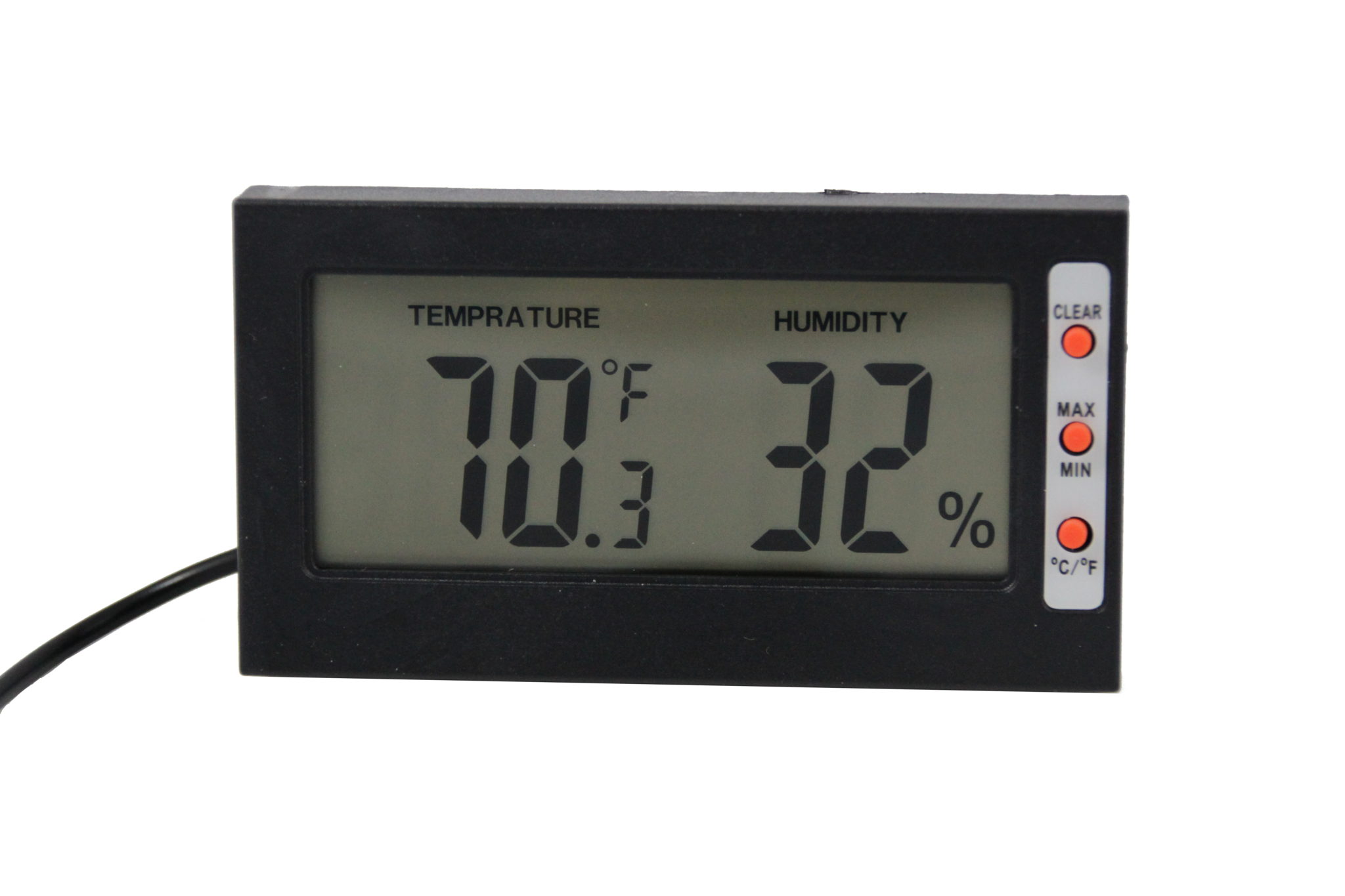 Hot Digital LCD Thermometer Hygrometer Max Min Memory Celsius 