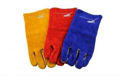 Medium Leather Reptile Handling Gloves Gloves