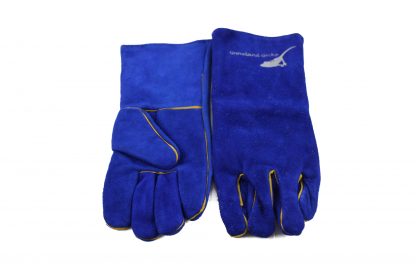 Medium Leather Reptile Handling Gloves Gloves