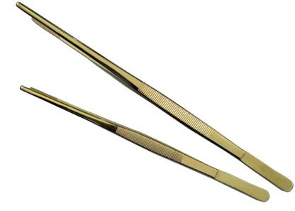 12″ (30cm) Premium Gold Tweezers Tweezers